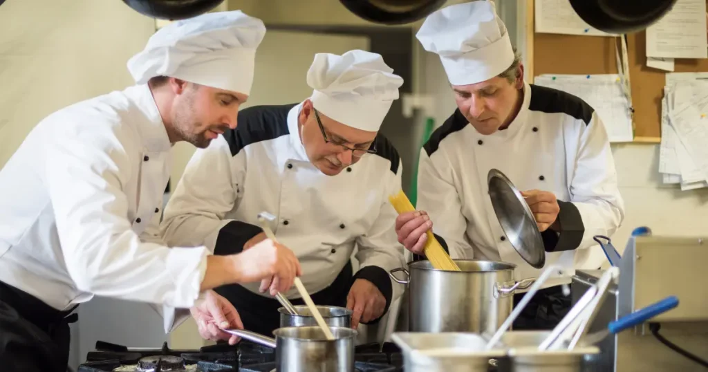 In the wide category of hospitality personnel, this group cuts a different profile from the serving and bar staff. With the line operating behind the scenes, they are crucial to the restaurant’s operations. These are key personnel in the kitchen whose roles greatly influence the image of the restaurant and the satisfaction of customers.